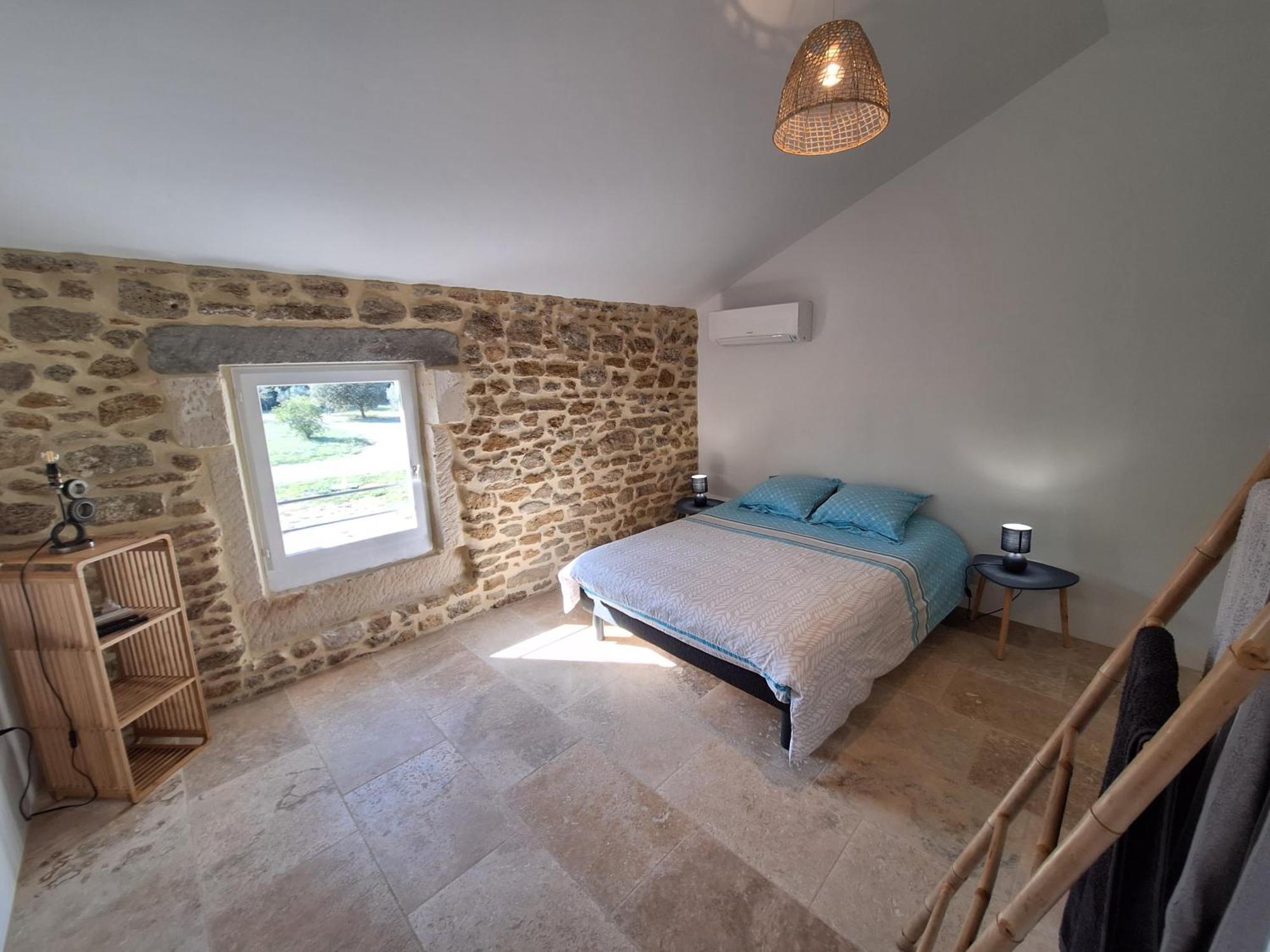 Chez Vero Chambres D'Hotes & Maison En Pierre Contemporaine Suze-la-Rousse Exteriör bild